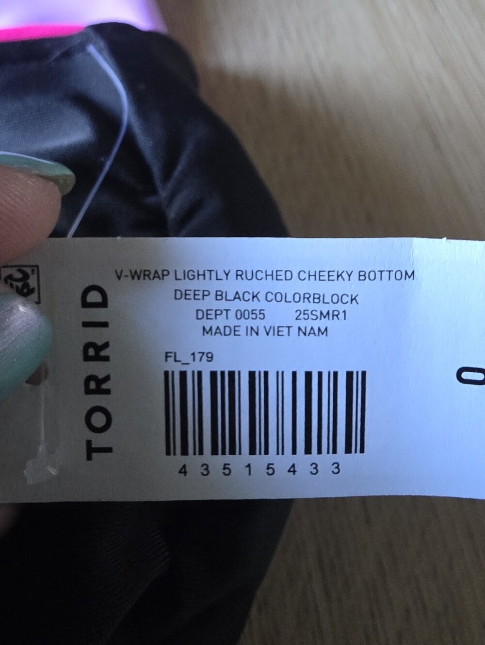 Torrid Colorblock Bikini Set - Picture 2 of 4
